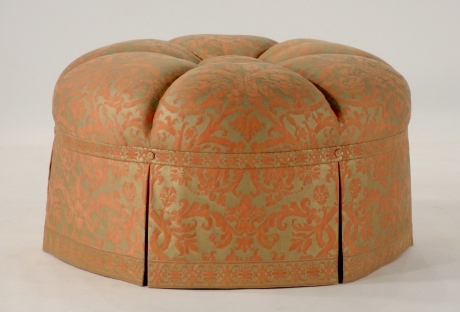 img_Channeled Round Ottoman